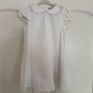 White and Pink Girls Dress